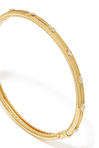 Modern Renaissance Bracelet In 18K Yellow Gold With Diamonds